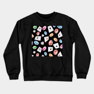 #casino #games #accessories #pattern 2 Crewneck Sweatshirt